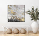 Playa Secreto III Lavender Version by Wendy Kroeker on GIANT ART - white abstract