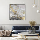 Playa Secreto III Lavender Version by Wendy Kroeker on GIANT ART - white abstract