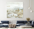 Geode II Teal Version by Wendy Kroeker on GIANT ART - gold abstract