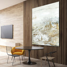 Geode II Teal Version by Wendy Kroeker on GIANT ART - gold abstract