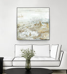 Geode II Teal Version by Wendy Kroeker on GIANT ART - gold abstract
