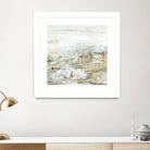 Geode II Teal Version by Wendy Kroeker on GIANT ART - gold abstract