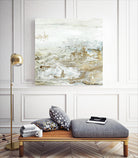 Geode II Teal Version by Wendy Kroeker on GIANT ART - gold abstract