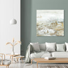 Geode II Teal Version by Wendy Kroeker on GIANT ART - gold abstract