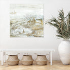 Geode II Teal Version by Wendy Kroeker on GIANT ART - gold abstract