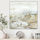 Geode II Teal Version by Wendy Kroeker on GIANT ART - gold abstract