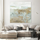 Geode III Teal Version by Wendy Kroeker on GIANT ART - blue abstract