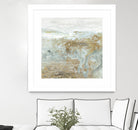 Geode III Teal Version by Wendy Kroeker on GIANT ART - blue abstract