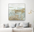 Geode III Teal Version by Wendy Kroeker on GIANT ART - blue abstract