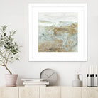 Geode III Teal Version by Wendy Kroeker on GIANT ART - blue abstract