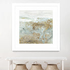 Geode III Teal Version by Wendy Kroeker on GIANT ART - blue abstract