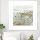 Geode III Teal Version by Wendy Kroeker on GIANT ART - blue abstract