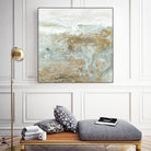 Geode III Teal Version by Wendy Kroeker on GIANT ART - blue abstract