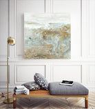 Geode III Teal Version by Wendy Kroeker on GIANT ART - blue abstract