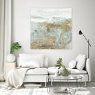 Geode III Teal Version by Wendy Kroeker on GIANT ART - blue abstract