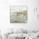 Geode III Teal Version by Wendy Kroeker on GIANT ART - blue abstract
