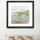 Geode III Teal Version by Wendy Kroeker on GIANT ART - blue abstract