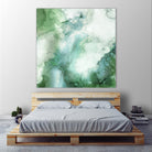 Zen Panel III by Wendy Kroeker on GIANT ART - white abstract