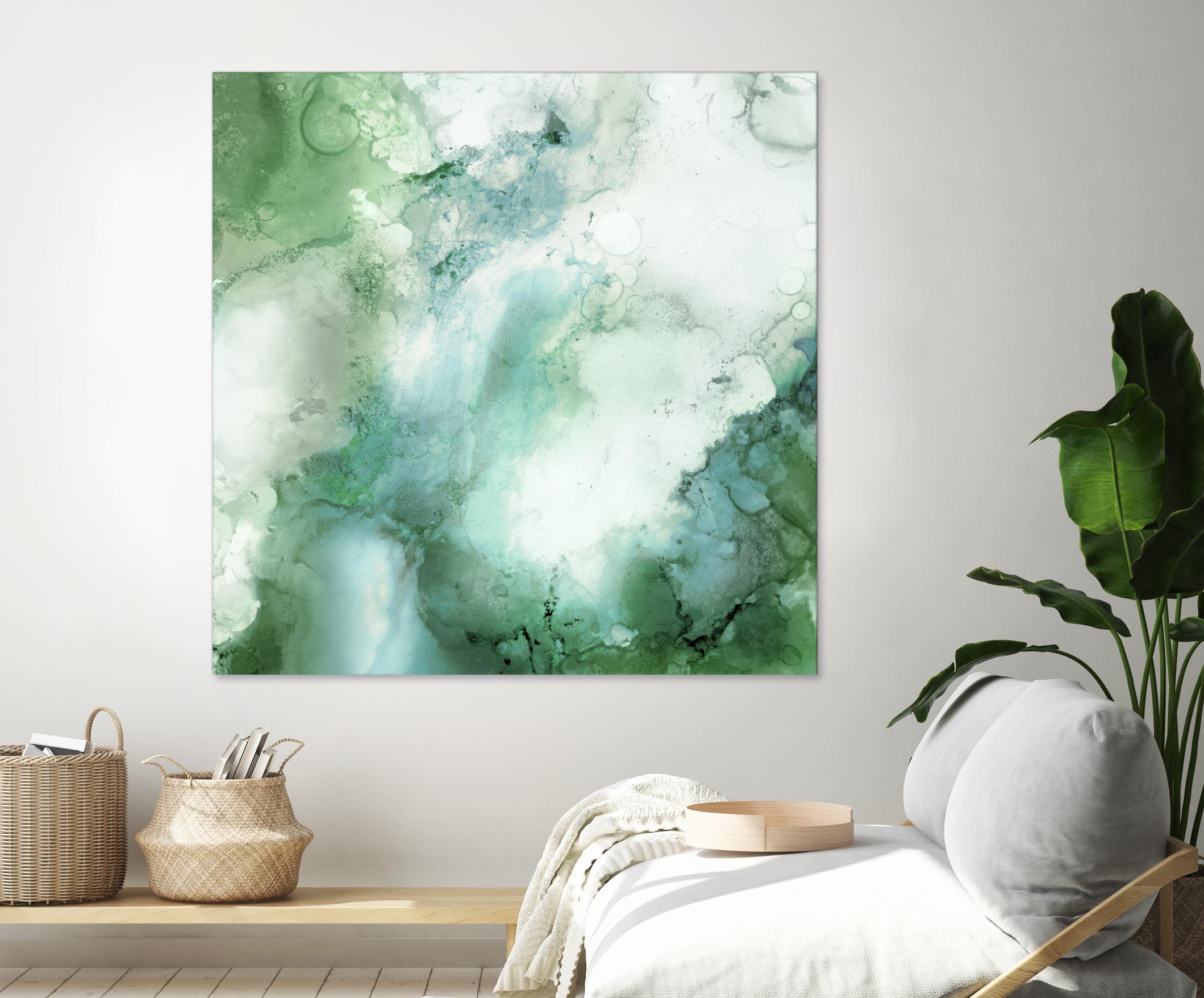 Zen Panel III by Wendy Kroeker on GIANT ART - white abstract