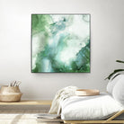 Zen Panel III by Wendy Kroeker on GIANT ART - white abstract