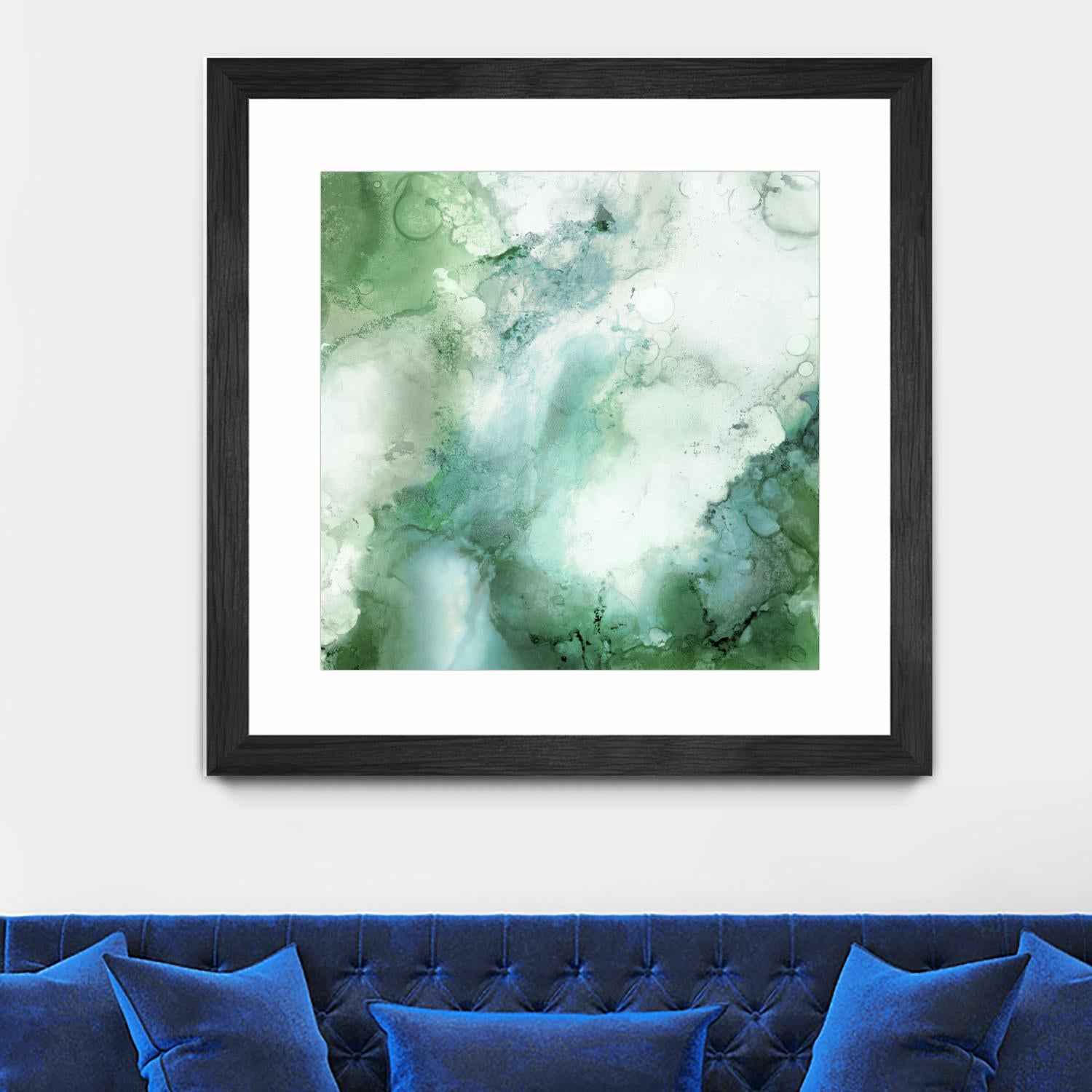 Zen Panel III by Wendy Kroeker on GIANT ART - white abstract