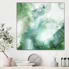 Zen Panel III by Wendy Kroeker on GIANT ART - white abstract
