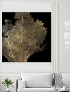 Honey Comb Coral I by Aimee Wilson on GIANT ART - gold nautical
