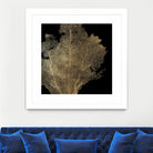 Honey Comb Coral I by Aimee Wilson on GIANT ART - gold nautical