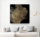 Honey Comb Coral I by Aimee Wilson on GIANT ART - gold nautical