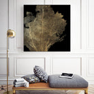 Honey Comb Coral I by Aimee Wilson on GIANT ART - gold nautical