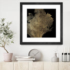 Honey Comb Coral I by Aimee Wilson on GIANT ART - gold nautical