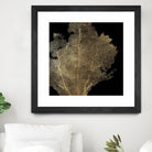 Honey Comb Coral I by Aimee Wilson on GIANT ART - gold nautical