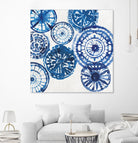 Shibori Rings I by Aimee Wilson on GIANT ART - white abstract