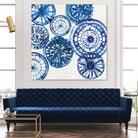 Shibori Rings I by Aimee Wilson on GIANT ART - white abstract