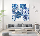 Shibori Rings I by Aimee Wilson on GIANT ART - white abstract