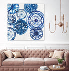 Shibori Rings I by Aimee Wilson on GIANT ART - white abstract