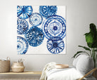 Shibori Rings I by Aimee Wilson on GIANT ART - white abstract