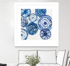 Shibori Rings I by Aimee Wilson on GIANT ART - white abstract