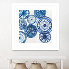 Shibori Rings I by Aimee Wilson on GIANT ART - white abstract