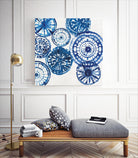 Shibori Rings I by Aimee Wilson on GIANT ART - white abstract