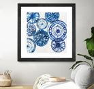 Shibori Rings I by Aimee Wilson on GIANT ART - white abstract