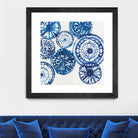 Shibori Rings I by Aimee Wilson on GIANT ART - white abstract