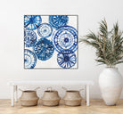 Shibori Rings I by Aimee Wilson on GIANT ART - white abstract