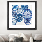 Shibori Rings I by Aimee Wilson on GIANT ART - white abstract