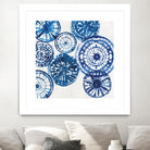 Shibori Rings I by Aimee Wilson on GIANT ART - white abstract