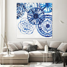 Shibori Rings II by Aimee Wilson on GIANT ART - white abstract