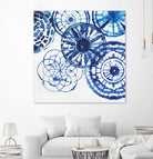 Shibori Rings II by Aimee Wilson on GIANT ART - white abstract