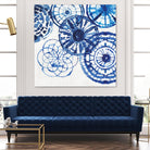 Shibori Rings II by Aimee Wilson on GIANT ART - white abstract