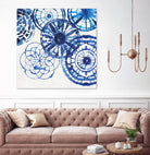 Shibori Rings II by Aimee Wilson on GIANT ART - white abstract