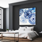 Shibori Rings II by Aimee Wilson on GIANT ART - white abstract